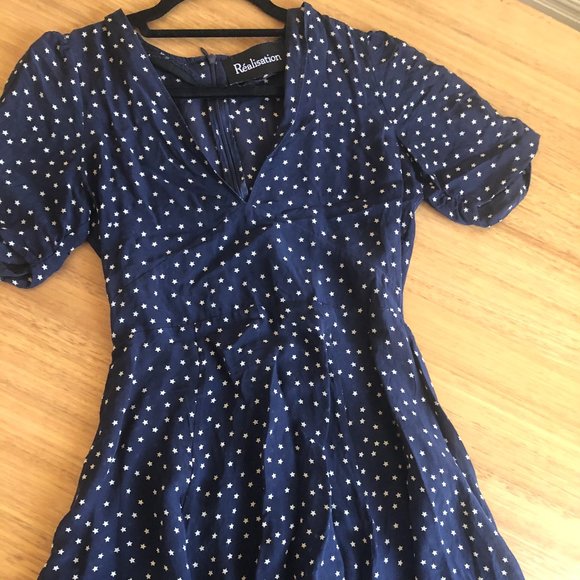 Realisation Par Ozzie dress (navy, size small) - Picture 2 of 2